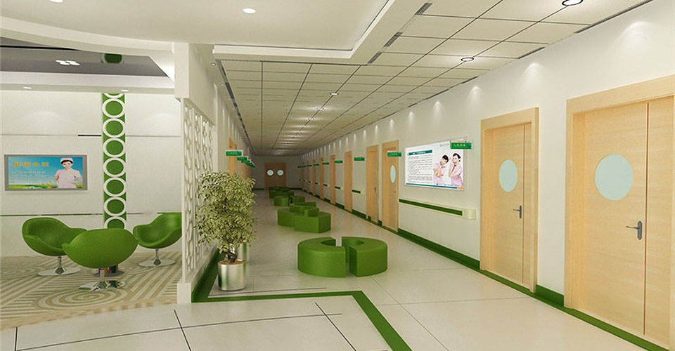 Hospital corridor